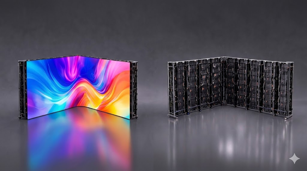 Угловой и LED фото зоны